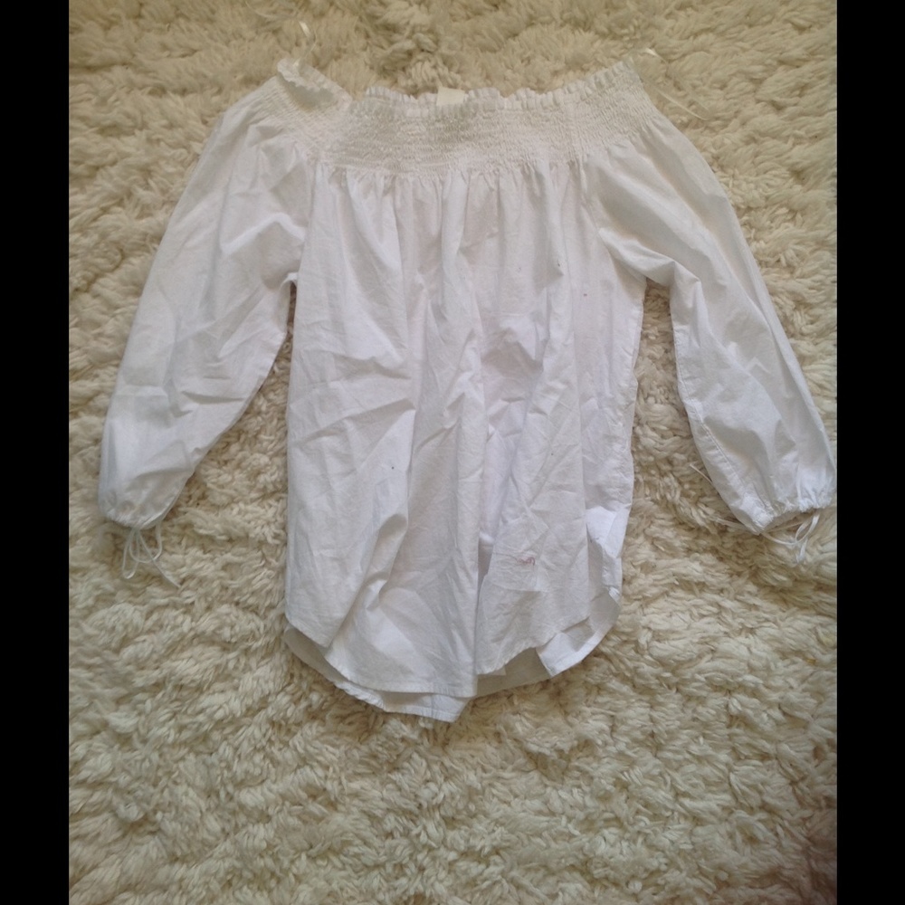 Off the shoulder blouse